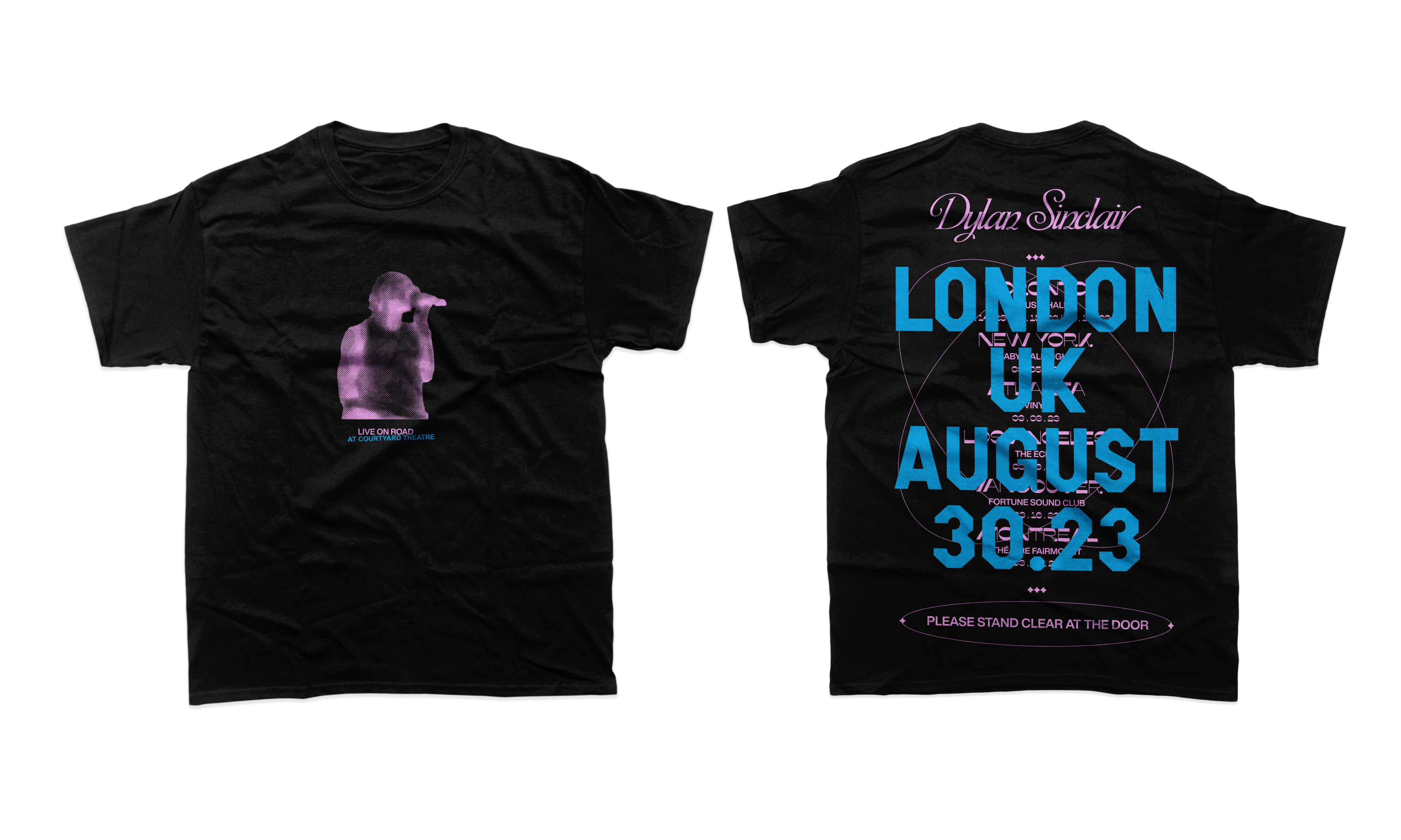 London NLITS Tour Tee Black